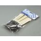 Essential Plf12Ch Plastic Forks Crm+Silver X12