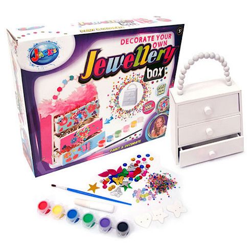 Image of Grafix Decorate Your Own Jewellery Box