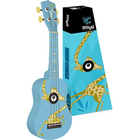 Image of Stagg Giraffe Graphic Soprano Ukulele