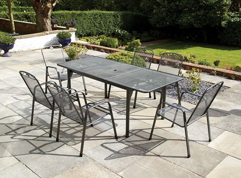 Image of Royal Garden Savoy 7-piece Extending Garden Dining Set