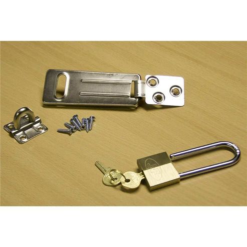 Image of Billyoh Deluxe Padlock And Hasp - Deluxe Padlock And Hasp