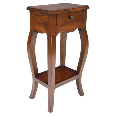 Image of Ancient Mariner Mahogany Village Small One Drawer Telephone Table