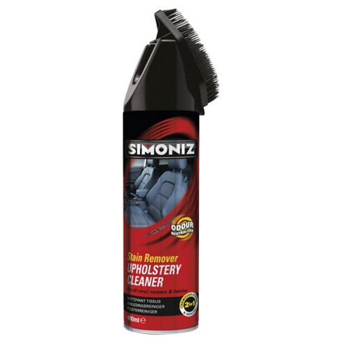 Image of Simoniz Upholstery Cleaner And Brush 400ml