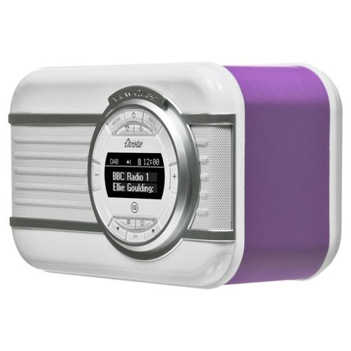 Image of View Quest Christie Dab/dab+/fm Radio With Bluetooth Speaker Radiant Orchid