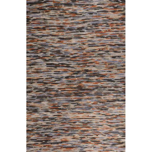 Image of Inrugs River Grey Rust Mix Woven Rug - 200cm X 140cm (6 Ft 6.5 In X 4 Ft 7 In)