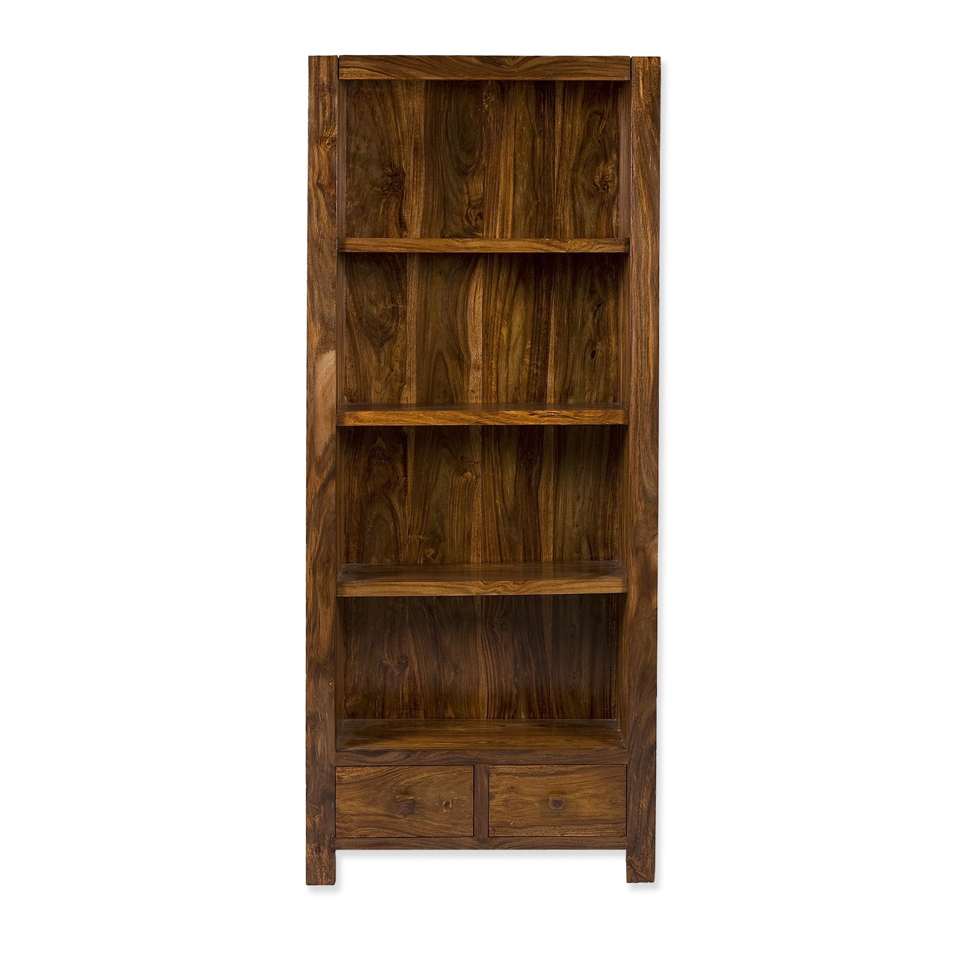 Elements Block Bookcase in Warm Lacquer at Tescos Direct