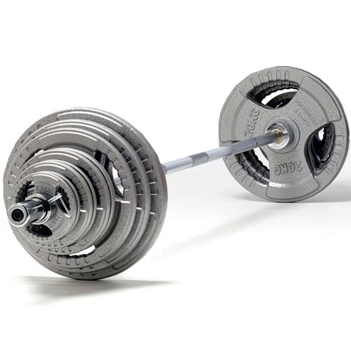 Image of Purefitness & Sports 145kg Olympic Weight Set With 7ft Olympic Bar