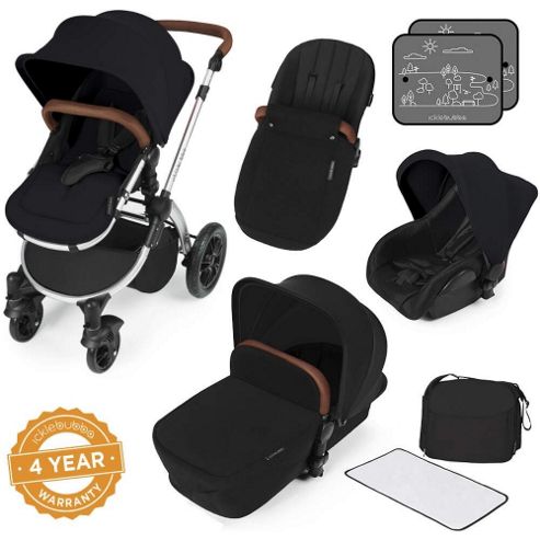 Image of Ickle Bubba Stomp V2 All-in-one Travel System (black)