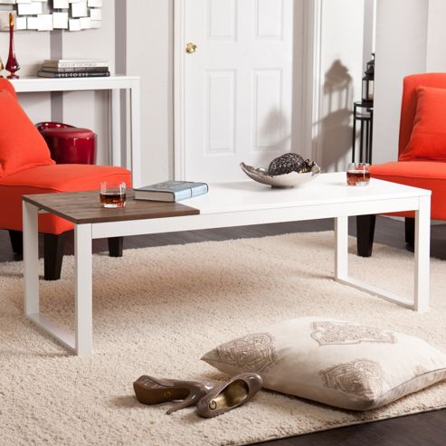 Image of Southern Enterprises Holly And Martin Lydock Coffee Table