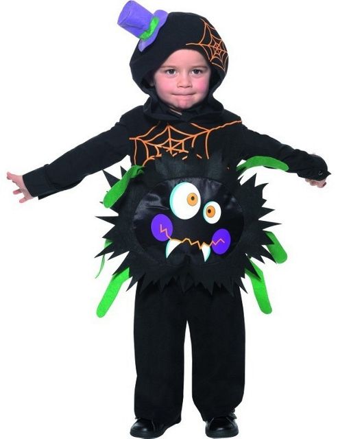 Image of Toddler Crazy Spider Costume Small