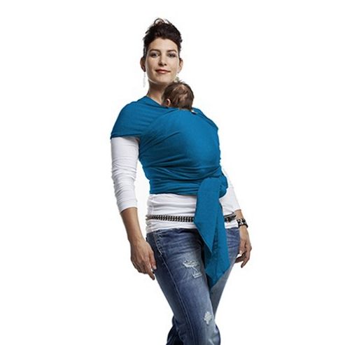 Image of Bykay Essential Jersey Baby Carrier (petrol)