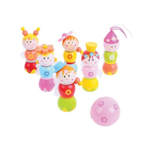 Image of Bigjigs Toys Bj864 Fairy Skittles (height: 8cm)