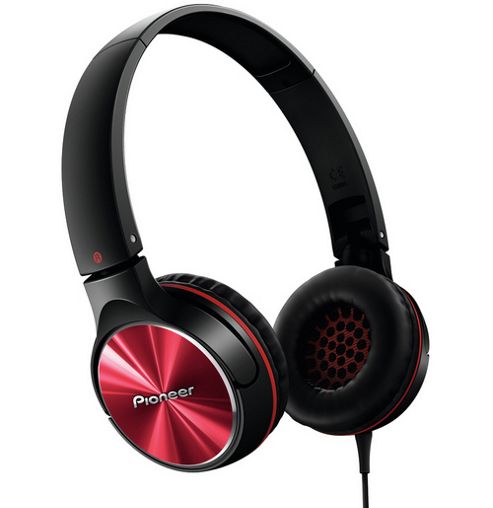 Image of Pioneer Semj532 Headphones (black/red)