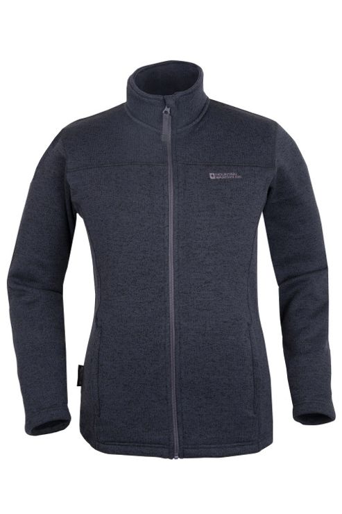 Image of Nevis Full Zip Mens Fleece - Black