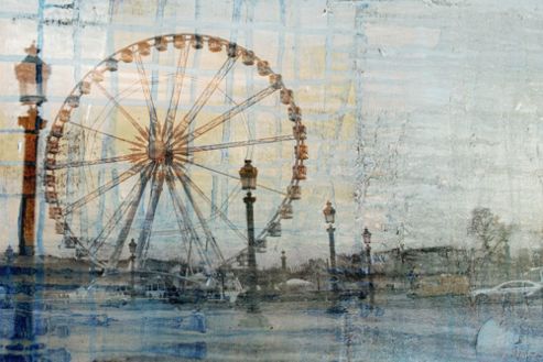 Image of Parvez Taj Carosello Wall Art - 76 Cm H X 114 Cm W X 5 Cm D