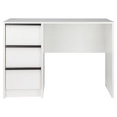 Trenton Desk White/Black