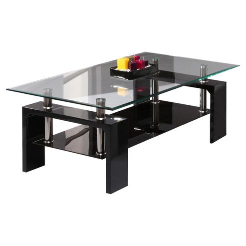 Image of Wilkinson Furniture Calico Coffee Table - Black