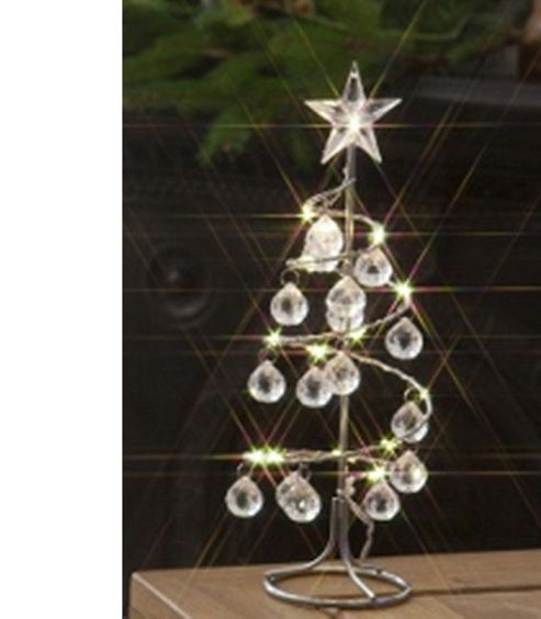 Image of Noma Spiral Jewel Tree 15 Led Warm White 26cm