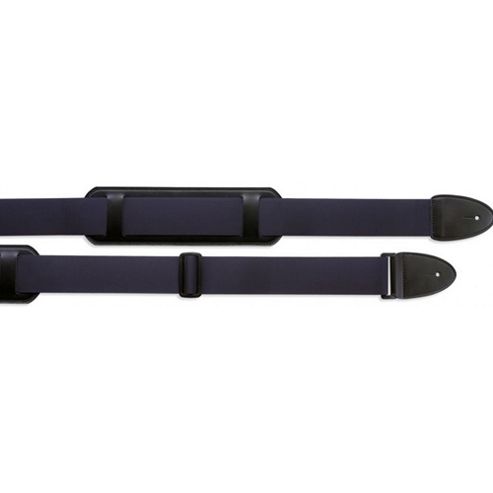 Image of Rocket Sn5shp- Braided Shoulder Pad Guitar Strap - Blue