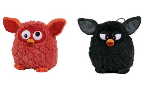 Image of Furby 14cm Bundle Black And Orange 2 Items