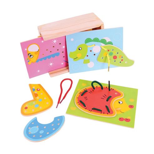 Image of Bigjigs Toys Bj505 Lacing Animals