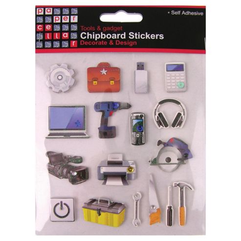 Image of Chipboard Tool Stickers