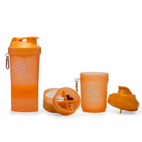 Image of Smartshake Protein Shaker - Neon Orange