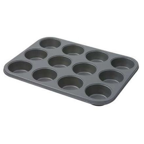 Image of "bakers Pride Non-stick 12 Cup Muffin Pan, Each Cup 7 X 3cm"