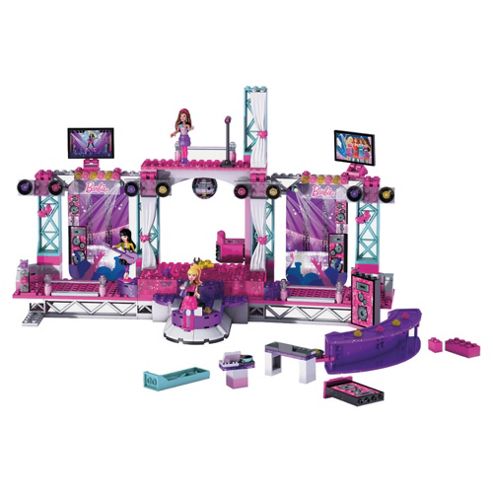 Image of Mega Bloks Barbie Super Star Stage Playset
