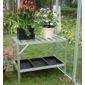 Nison 2 Tier Greenhouse Staging With 3 Seed Trays