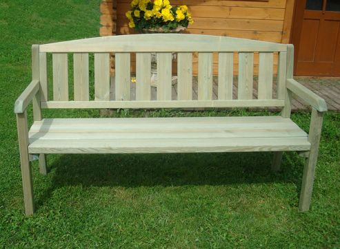 Image of Zest 4 Leisure Caroline Bench - 80cm H X 170cm W X 50cm D