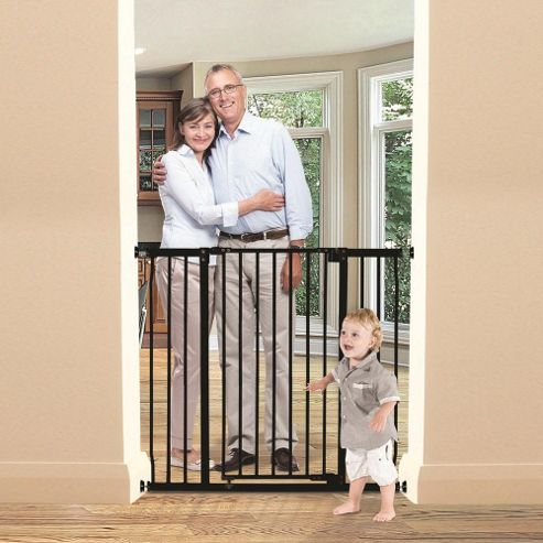 Image of Dreambaby Extra Tall Liberty Xtra Hallway Security Gate Black