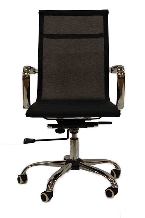 Image of Eames Mesh Office Chair Black