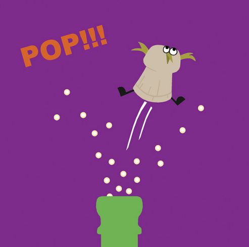 Image of Holy Mackerel Greetings Card- Pop Celebration