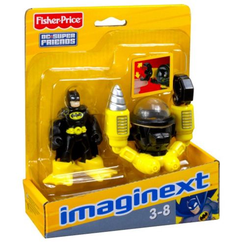 Image of Fisher Price Imaginext Dc Super Friends Batman & Sub