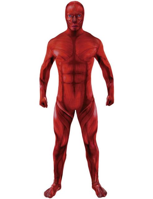 Image of Second Skin Anatomy Muscle Costume