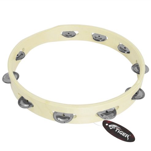 Image of Tiger 12" Headless Wood Tambourine