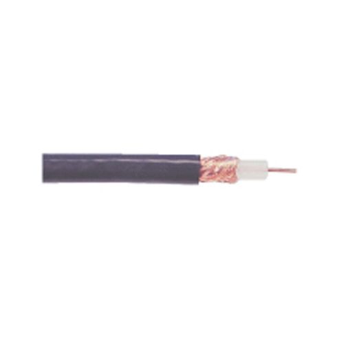 Image of Digital Coaxial Aerial Satellite Tv Sky Coax Cable 1m, Black