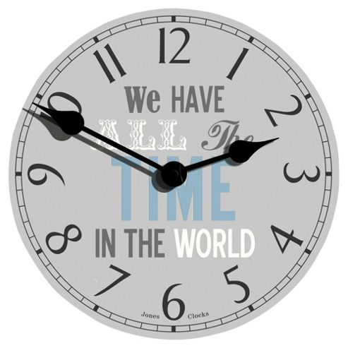 Image of Jones All The Time In The World Clock Dia. 40cm