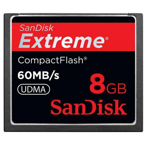 Image of Sandisk Extreme 8gb Compactflash Card