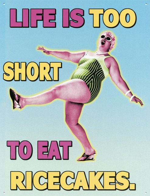 Image of Life's Too Short Tin Sign