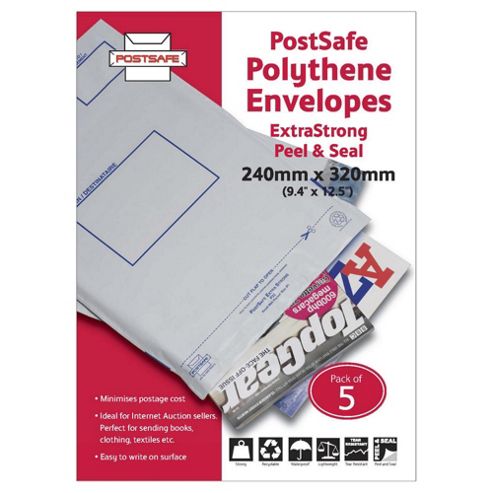Image of Postsafe P25m Es 240x320mm Envelopes 5 Pack