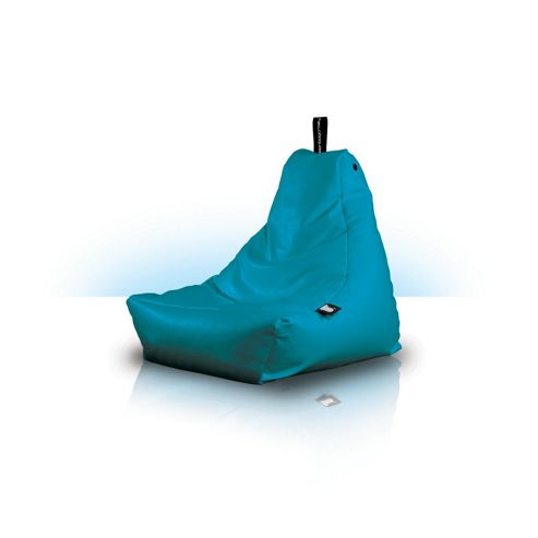 Image of Beanbagcrazy Mini B Bag Aqua Faux Leather