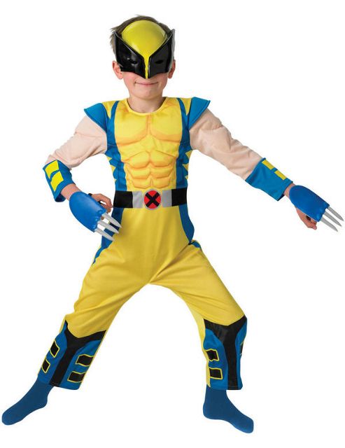 Image of Child Wolverine Costume (deluxe) Small