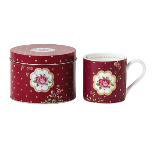 Image of Royal Albert New Country Roses White Mug In A Tin