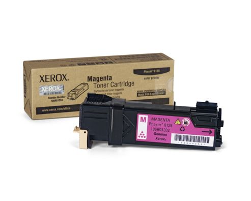 Image of Xerox Magenta Toner Cartridge For Phaser 6125 (yield 1,000)