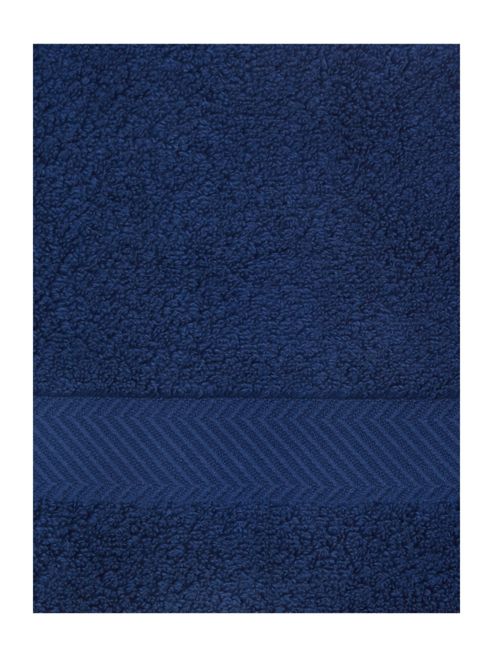 Image of Luxury Hotel Collection Zero Twist Bath Sheet In Navy
