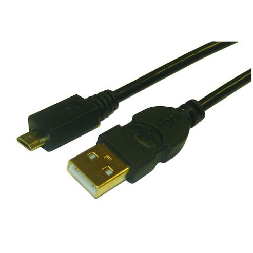 Image of Usb 2.0 A To Micro Usb Pc Mobile Phone Cable Lead 3m