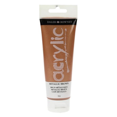 Image of Daler Graduate Acrylic Metallic Brown 120ml