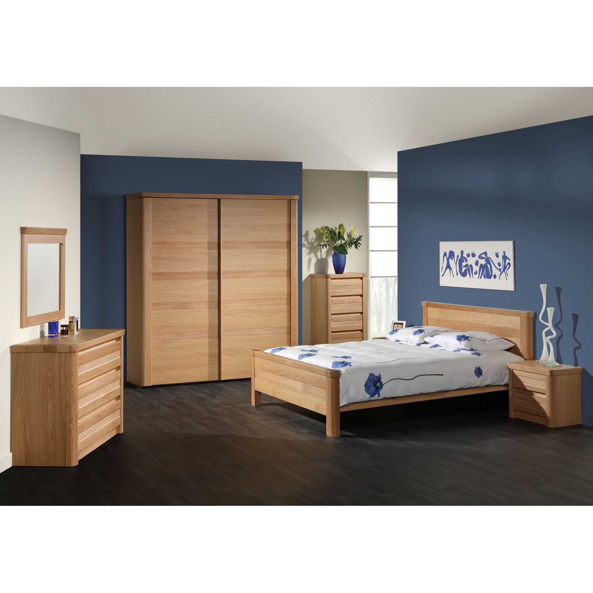 Sleepline Mundo Narrow 3 Drawer Chest - Grey Mat Lacquered at Tesco Direct